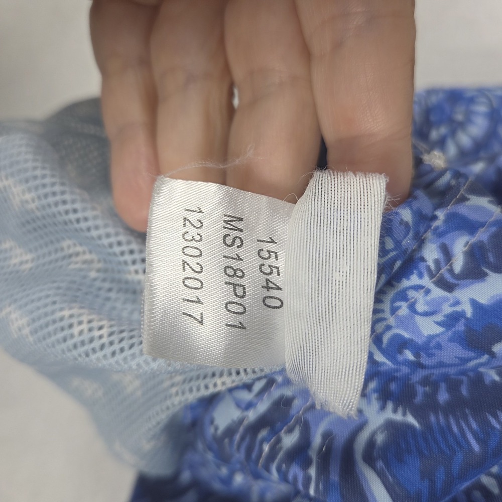 Peter Millar Tabby Shells SwimTrunks Men's 2xl Blue Mesh Lined - Picture 3 of 8